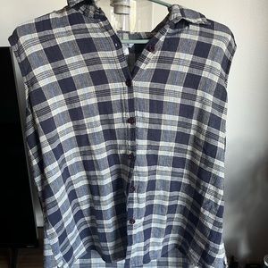 Vintage sleeveless button up